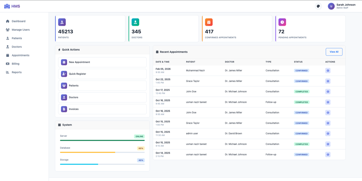 Hospital Management System